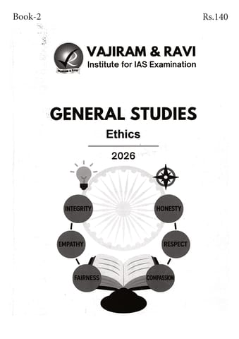 Ethics - General Studies GS Printed Notes Yellow Book 2026 - Vajiram & Ravi - [B/W PRINTOUT]