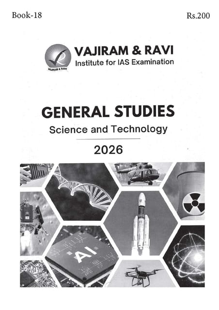 Science & Technology - General Studies GS Printed Notes Yellow Book 2026 - Vajiram & Ravi - [B/W PRINTOUT]