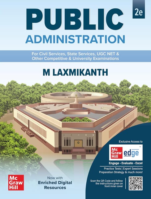 Public Administration, 2e by M Laxmikanth for UPSC CSE 2026 