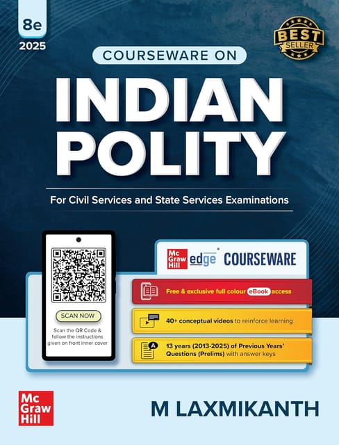 Indian Polity by M Laxmikanth  8 Edi for UPSC 2026 